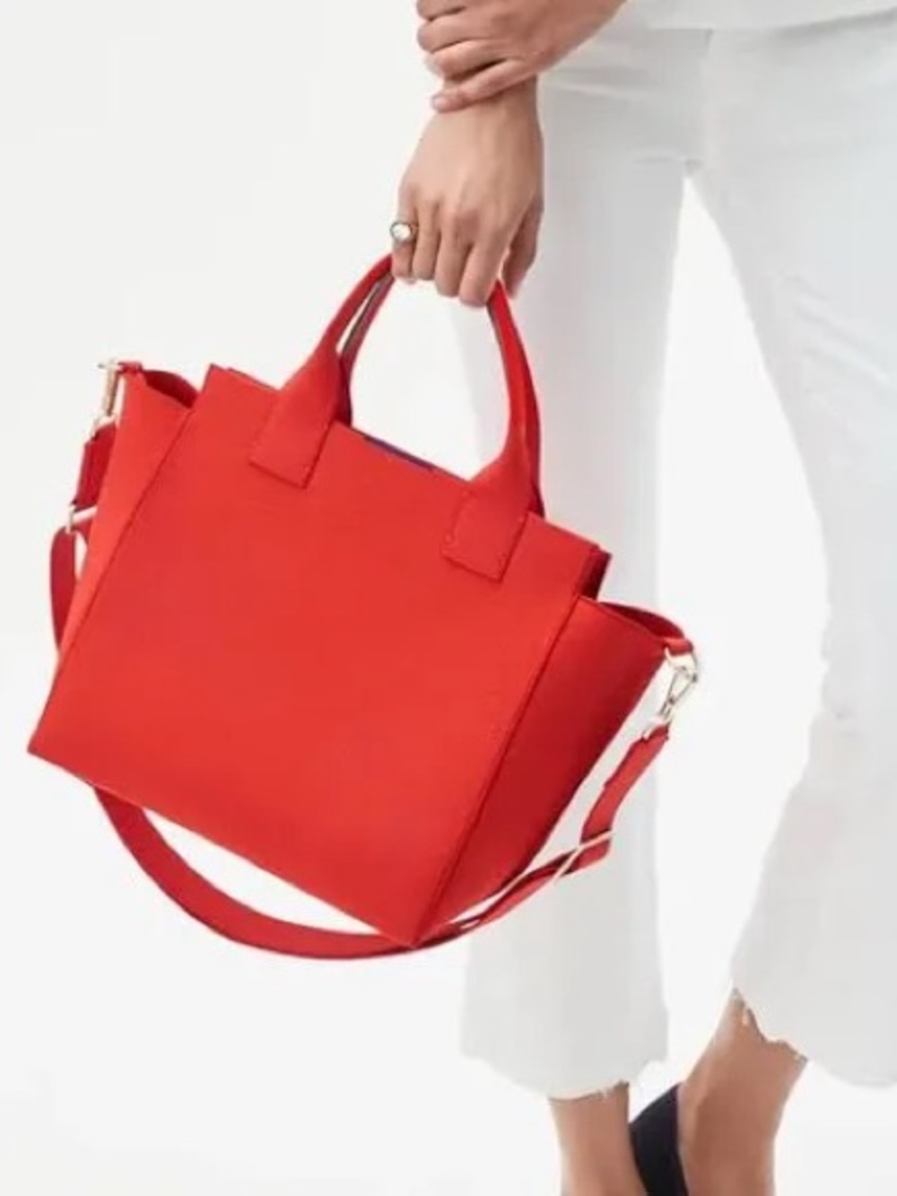 Rothy’s Poppy Red Handbag